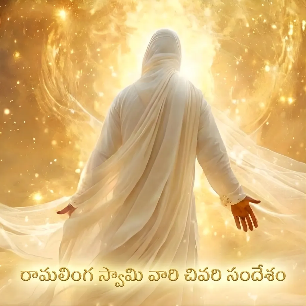 రామలింగ స్వామి వారి చివరి సందేశం